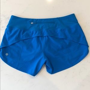 Lululemon speed shorts
